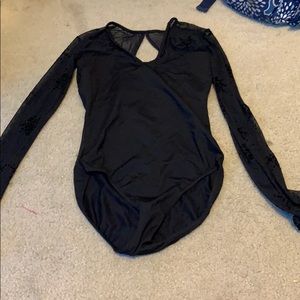 Black leotard